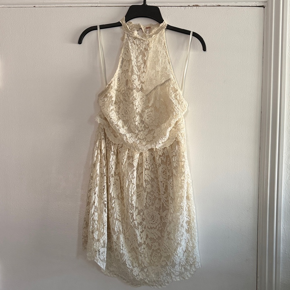 Free People Lost in a Dream lace dress size 0 - Picture 3 of 17